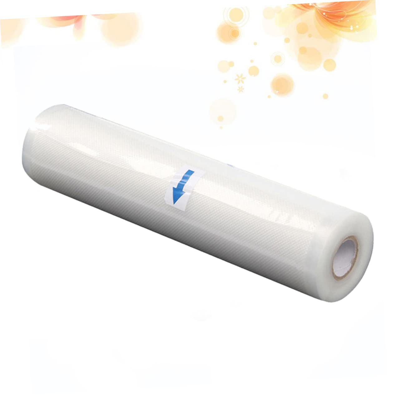 Sacchetti Sottovuoto Goffrati in Rotolo 15x20 Pe Bianco | Conservazione Alimenti, per Piccoli Articoli e Verdure, Monouso per Cucina e Outdoor