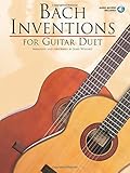 Bach Inventions for Guitar Duet Book/Online Audio