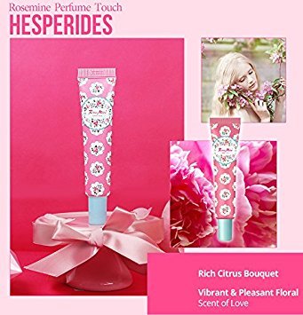 Rose Mine Perfume Touch Gel Perfume 0.44 oz (Hesperides) [K-Beauty] Easy to Carry Hydrating Light-weight Gel Perfume