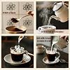Organic Mushroom Coffee with 6 Adaptogenic Mushrooms(Cordyceps, Reish, King Trumpet, Shitake, Turkey Tail, Lions Mane)-Enhanced Energy, Focus & Immunity,30 Servings