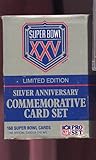 1990 1991 ProSet Pro Football Complete Box Set Super Bowl XXV Silver Anniversary - Football Cards