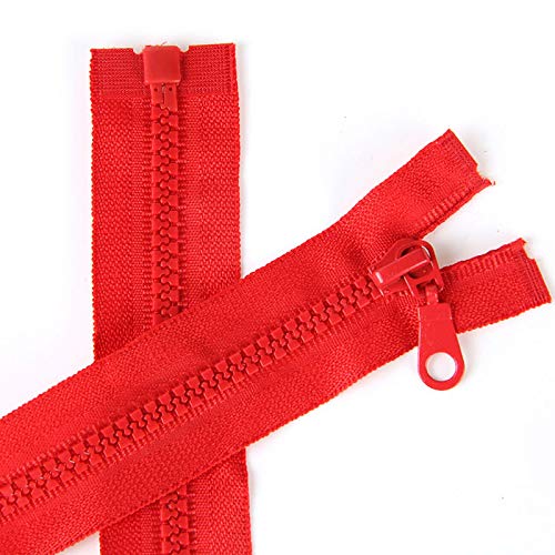 Estrattore Ziper, fissatore di cerniere, Sliders Zipper,Sewing Zips,Ended Zip Fasteners,5pcs Jacket Zipper Reversible Slide #5 Molded Plastic Separating End
