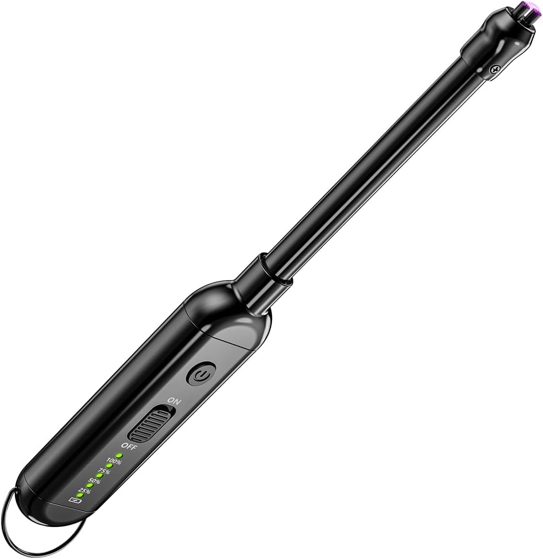 Vvay Candle Lighter, Long Electric Lighter Rechargeable Usb