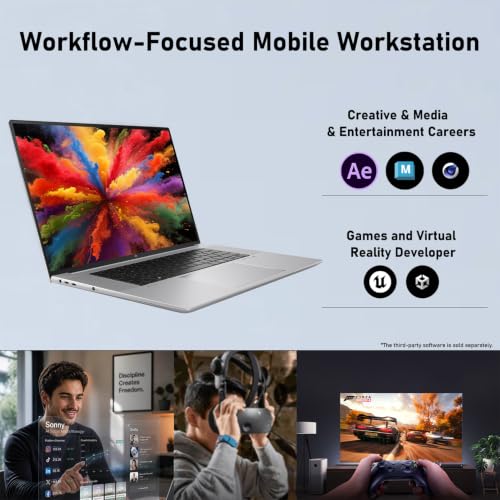 Image of HP ZBook G11 16 inch Workstation Laptop Ultra 7 165H,16GB | 512GB,RTX 1000 Ada