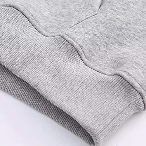 Mens Plain Hoodies Casual Shirt Long Sleeve Classic Basic Hoodie with Pockets Fall Hooded Sweatshirt Solid Pullover3