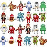 24PCS Steal a Brainrot Figure Set, 12 Styles Desk Display Characters, Steal a Brainrot Figures Assortment for Funny Room Accent Collection