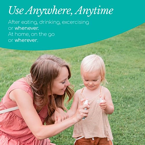 Smilesaver Retainer Cleaner Spray – Invisalign, Mouth Guard, and Denture Cleaner – Quick Oral Care for Aligner & Retainer Hygiene – Natural, Portable & Minty Fresh Oral Care Products (1oz) (Pack of 2)