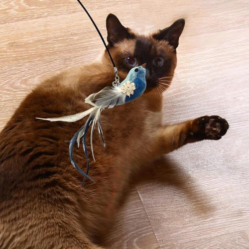 Juguetes estimulantes para gatos con accesorio interactivo y ejercicio mental 4