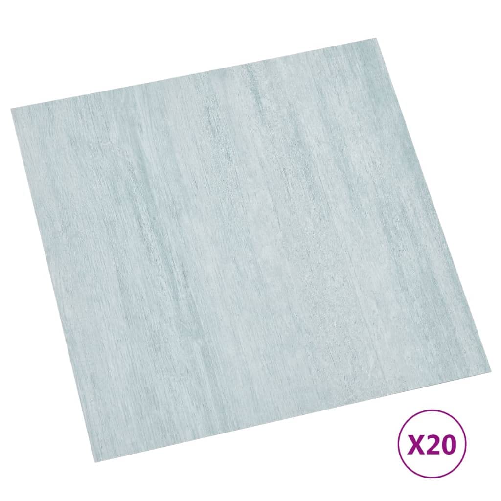 Home Outdoor Sonstiges: Selbstklebende Bodenbeläge, 20 Stück, PVC, 1,86 m, Grün