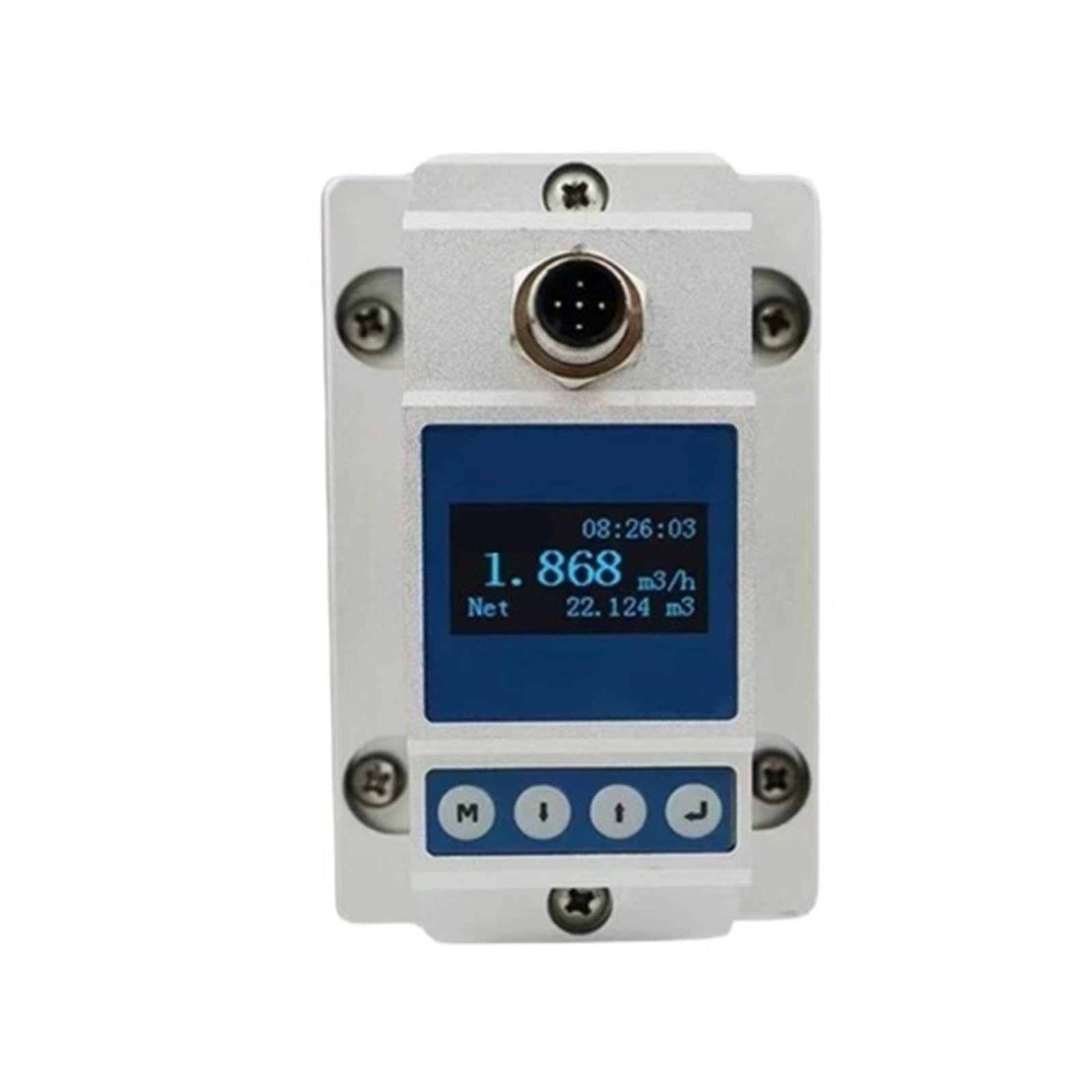 Medidor De Flujo Ultrasónico, Clip Externo, DN10-DN100, 4-20mA RS485