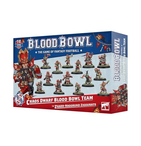 Zharr-Naggrund Ziggurats Blood Bowl équipe Nains du Chaos premium