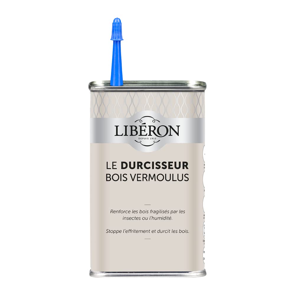 Libéron Durcisseur pour Bois Vermoulus ou Fragilisé Incolore 500ml