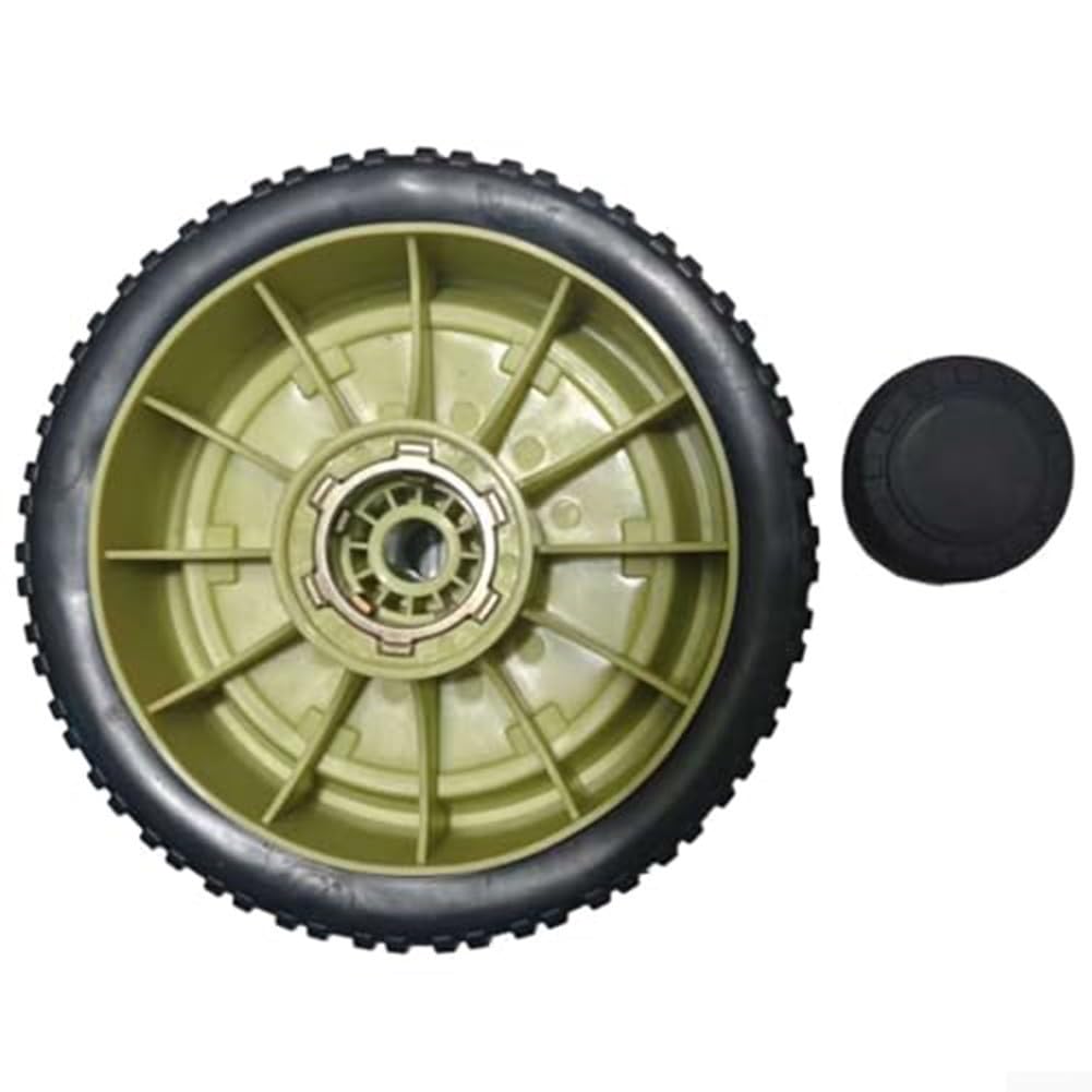 Kit di Ruote per Tosaerba Honda HR214 HRU214 HRU215 da 200 mm con Fori precisi per Un Funzionamento Regolare (Ruota Posteriore)
