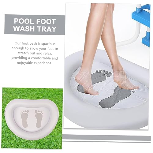 Bañera Inflable para Pies con Masaje FOMIYES miniatura 5