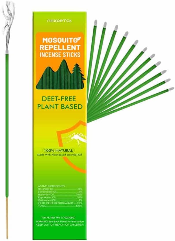 Mosquito Repellent Incense Sticks 60Pcs Mosquito