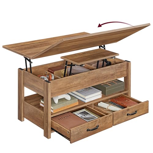 VASAGLE 3-in-1 Lift Top