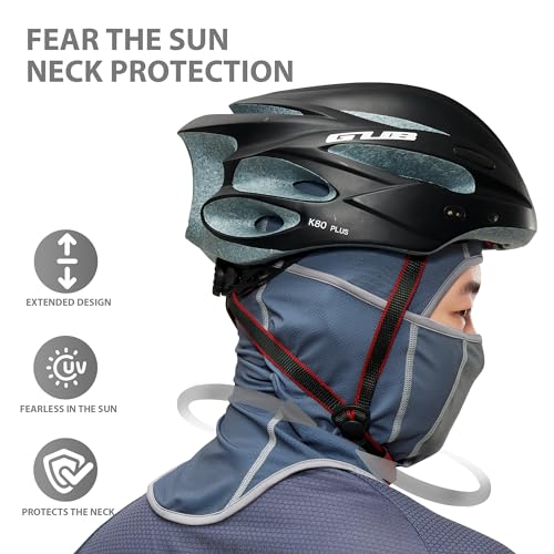 Image of LONGLONG Balaclava Face Mask- 2 Pcs Sun Protection Mask Dustproof, Breathable Summer Full Face Cover for Motorcycle, Cycling
