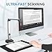JOYUSING 14MP HD Document Scanner, Capture Size A3, Smart Multi-Language OCR, Convert to PDF/Word/Txt/Excel on Windows and PDF on Mac System
