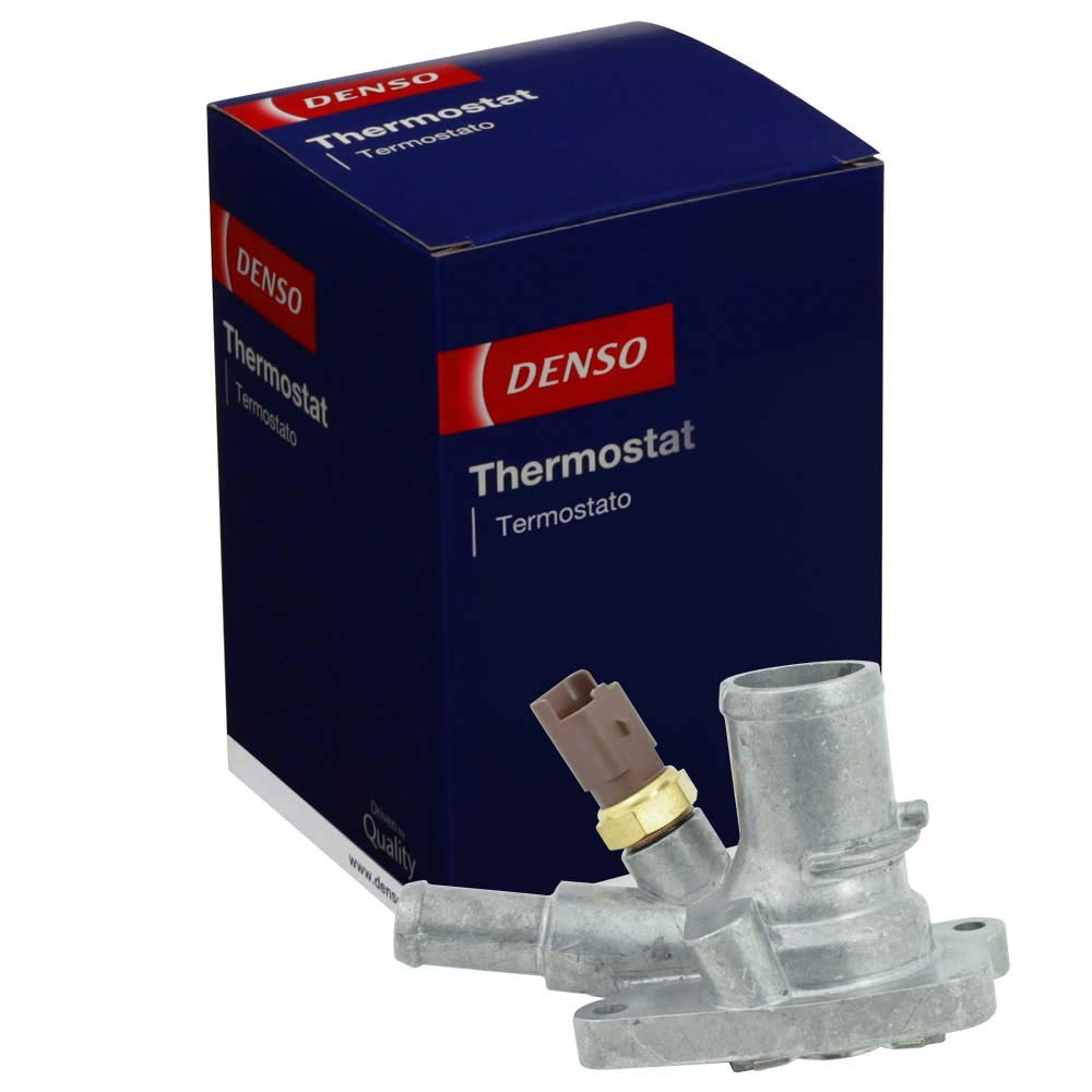 DENSO Automotive Thermostat - DTM88741 - Replacement OEM Engine Thermal Temperature Control Regulator for Reliable and Optimal Cooling