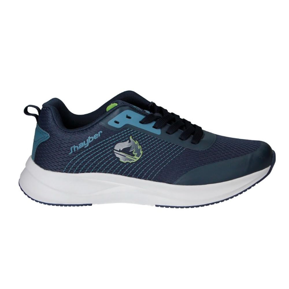 J´HAYBER - J’hayber ZA450982 Zapatillas Deportivas para Hombre, Running y Fitness, Ligera y Transpirable, Suela con Amortiguación, Cordones, Azul Marino para: Hombre