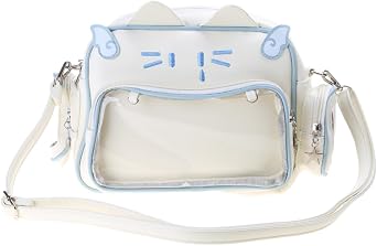 Women Aesthetic Shoulder Bag Japanese Style Ita Bag Backpack Cute Messenger Bag Student Casual Crossbody Bag, Please refer to the detailed description