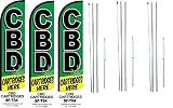 R and R Industries CBD Cartridges Here King Flag Pack of 3 | Advertising CBD...