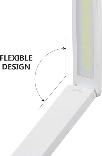 Miniatura 8 de POPETPOP Adjustable USB Light with Light Modes Folding Eye Care Desk Lamp for Home Office Rechargeable and Battery Powered Portable Reading