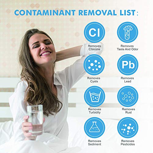 Image of FPPWFU01 Water Filter Replacement for Frigidaire FPPWFU01, 3 Pack | Compatible with EPPWFU01, PureAdvantage PWF-1, PurePour PWF-1 Water & Ice Filter