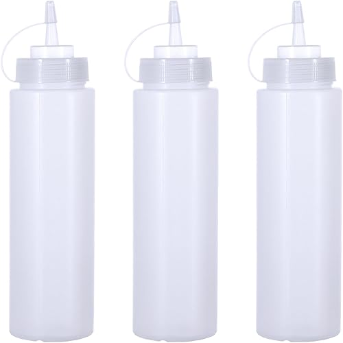 Miniatura 1 de beyonday 12 mini botellas exprimibles de condimentos, 1.0 fl oz1 oz de salsa Bento transparente, ketchup mostaza, aderezo para ensalada, recipiente