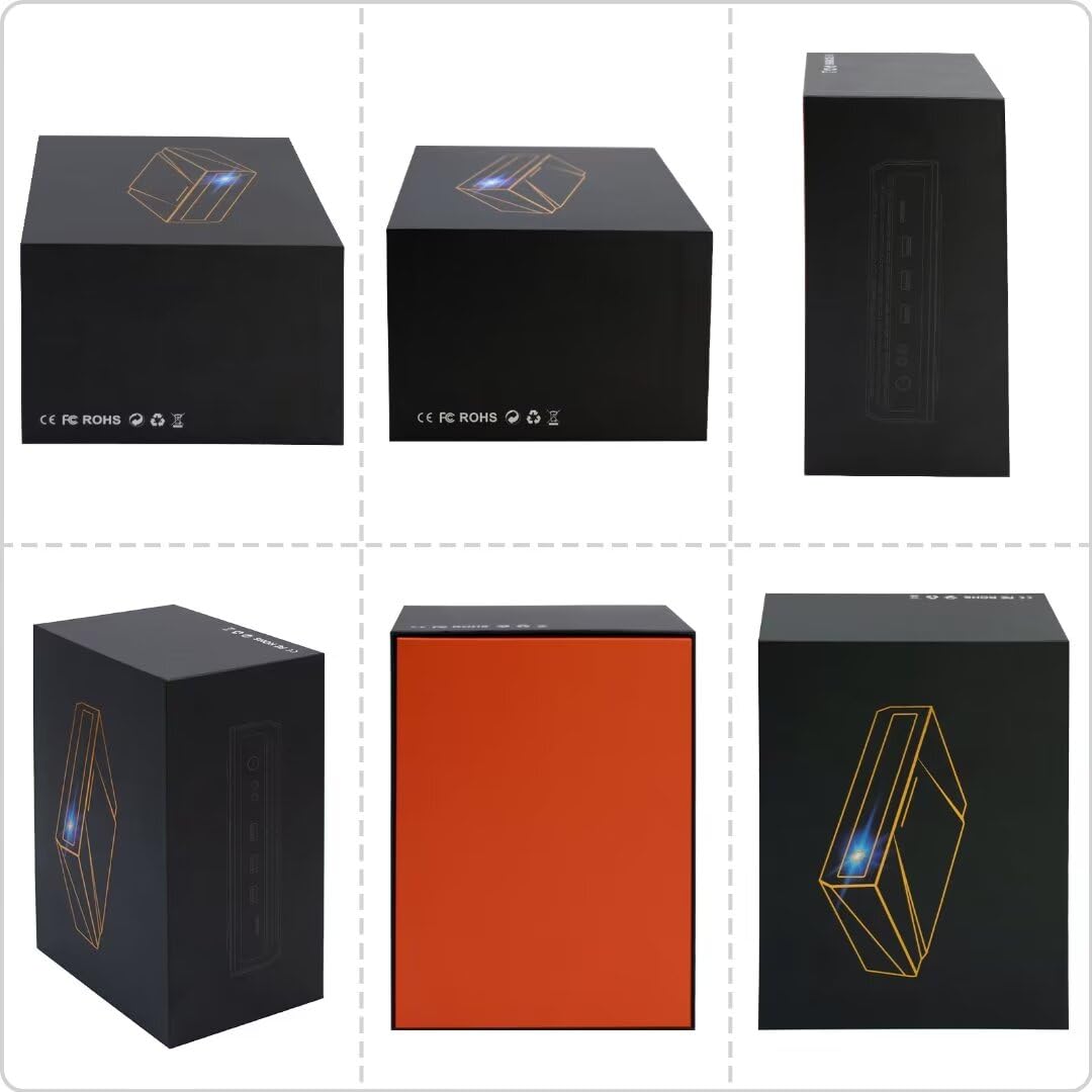 HYSTOU Windows 11 Pro Mini PC i5 1240P Micro Computer, 16GB Ram DDR4 512GB NVMe SSD 2TB SDD 4K Triple Display Office PC, Type C Mini PC para Juegos Ligeros, Oficina, Negocios, educación, WiFi6/BT5.2