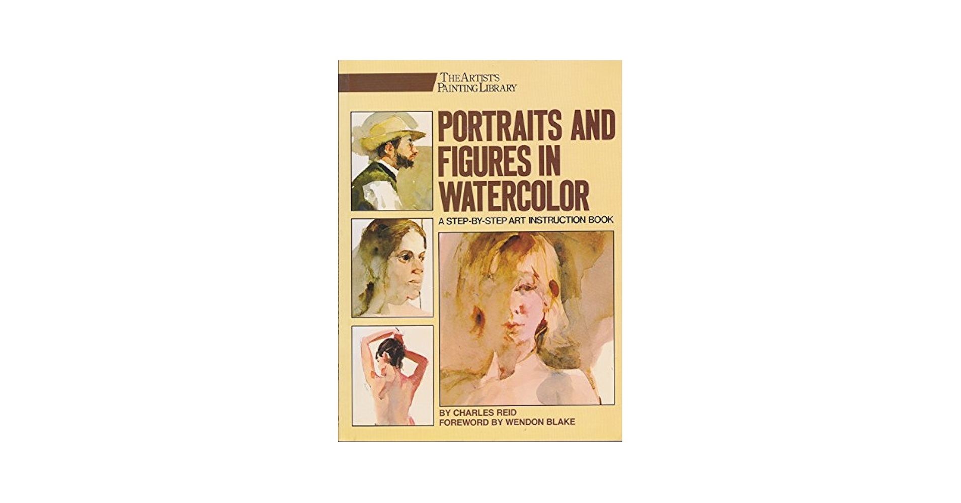 洋書 Portrait Painting in Watercolor by Charl Portrait Painting in Watercolor: Reid, Charles