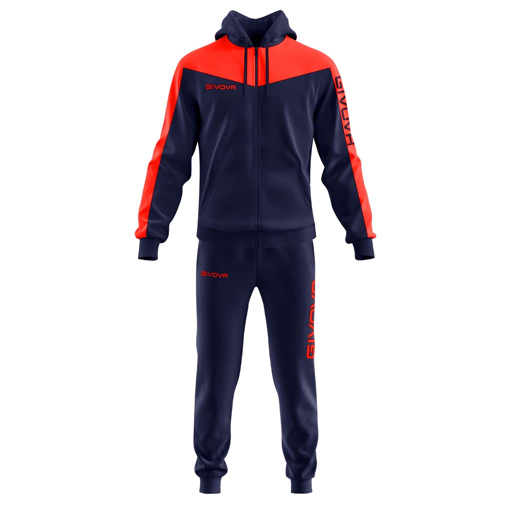 Givova Rouge Trainingsanzug Mit Fleece-Kapuze Roma