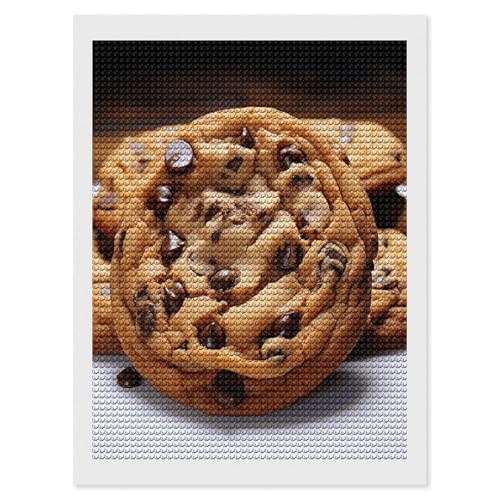 Kits de pintura de diamantes de galleta para decorar tu sala con arte creativo