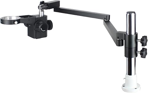 Adaptador de microscopio giratorio universal articulado soporte para brazo binocular trinocular estéreo zoom microscopio enfoque cámara herramientas disponible en Yaxa Colombia