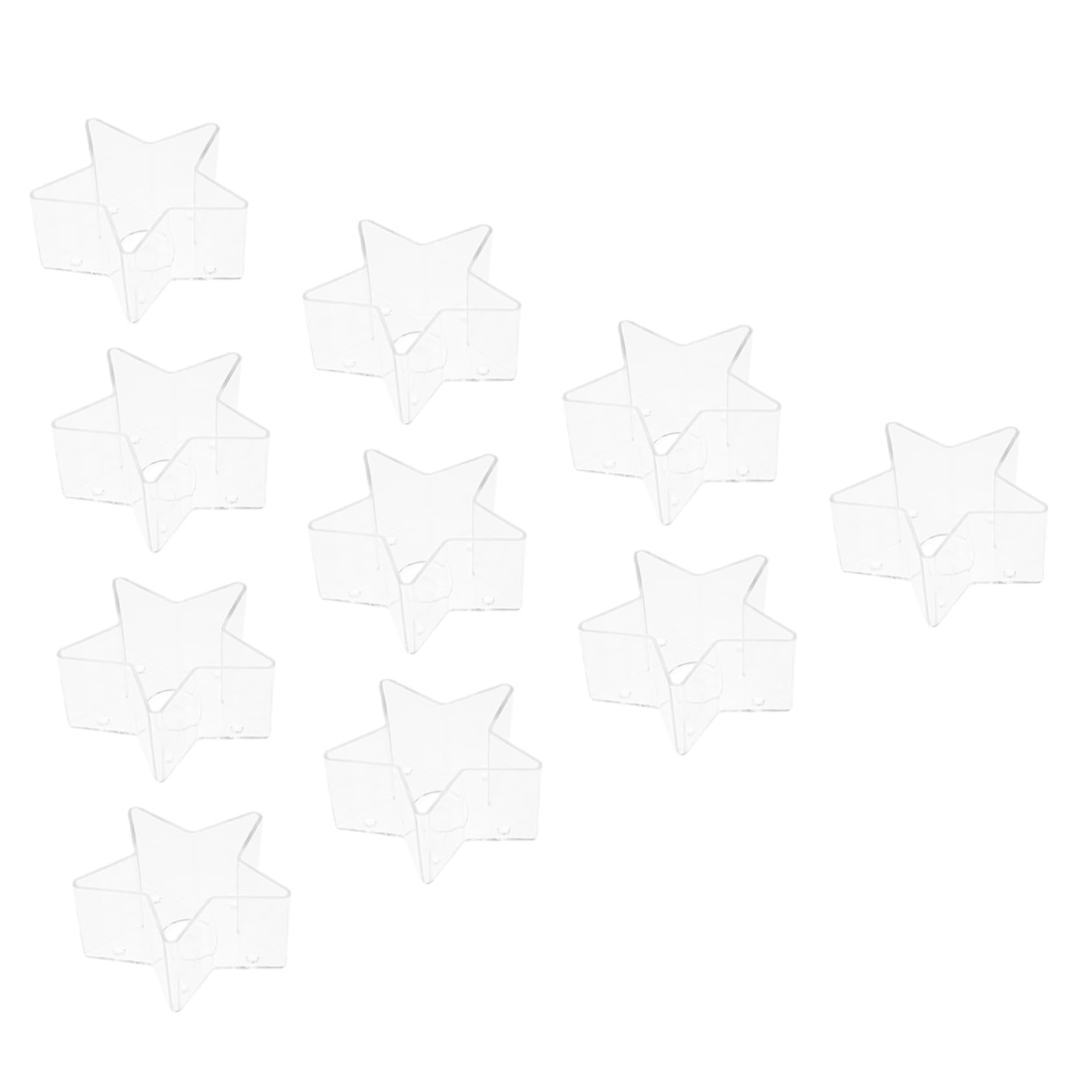 ULDIGI Candle Making Tins Pcs Plastic Candle Box Flame-Retardant Shell for Artistic Flair