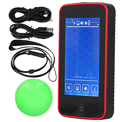 POCREATION Detector de peixe, bomba removível de 125 kHz de 200 a 500 metros, à prova d'água, portá