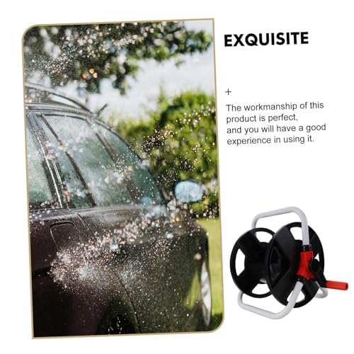 Support de tuyau arrosage design robuste et durable en acier