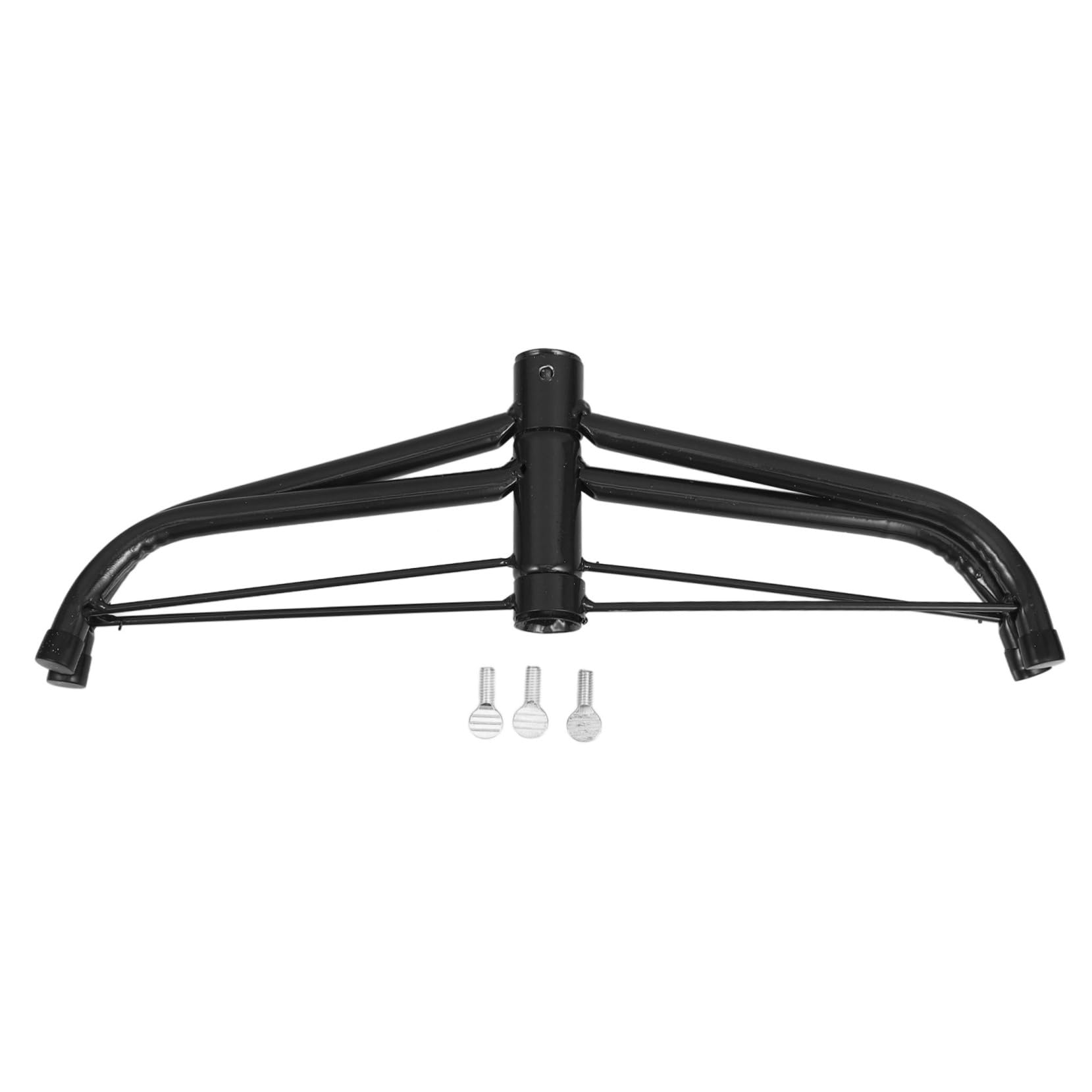 Cabilock Folding Metal Christmas Tree Stand Suitable for Foot Artificial Trees Easy to Install and Portable Bracket Base for Holiday Decorations Blackish