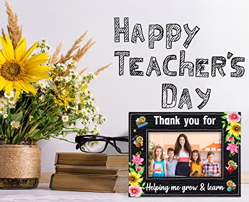 Image of FLYAB Teacher Appreciation Gifts for Women Men - Teacher Picture Frame End of Year Present for Graduation Retirement Appreciation Day Graduation Gifts from Student
