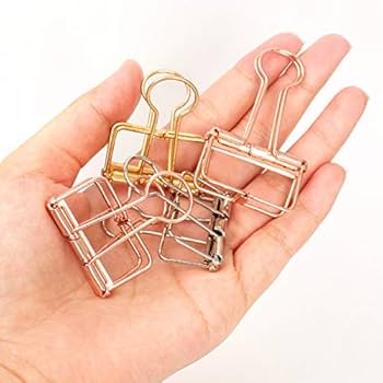 Amazon | クリップ リーンクリップ ワイヤーダブルクリップ