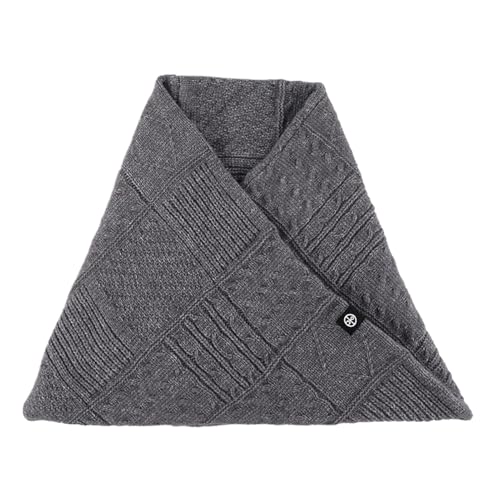 Acunny Caché Caliente | Sobre Calentador Anti-Viento,Cuello Mujeres - Para Invierno Al Aire Libre Esquí Ciclismo Camping Mujeres Hombres Amigos Familia, gris oscuro, Se référer au descriptif