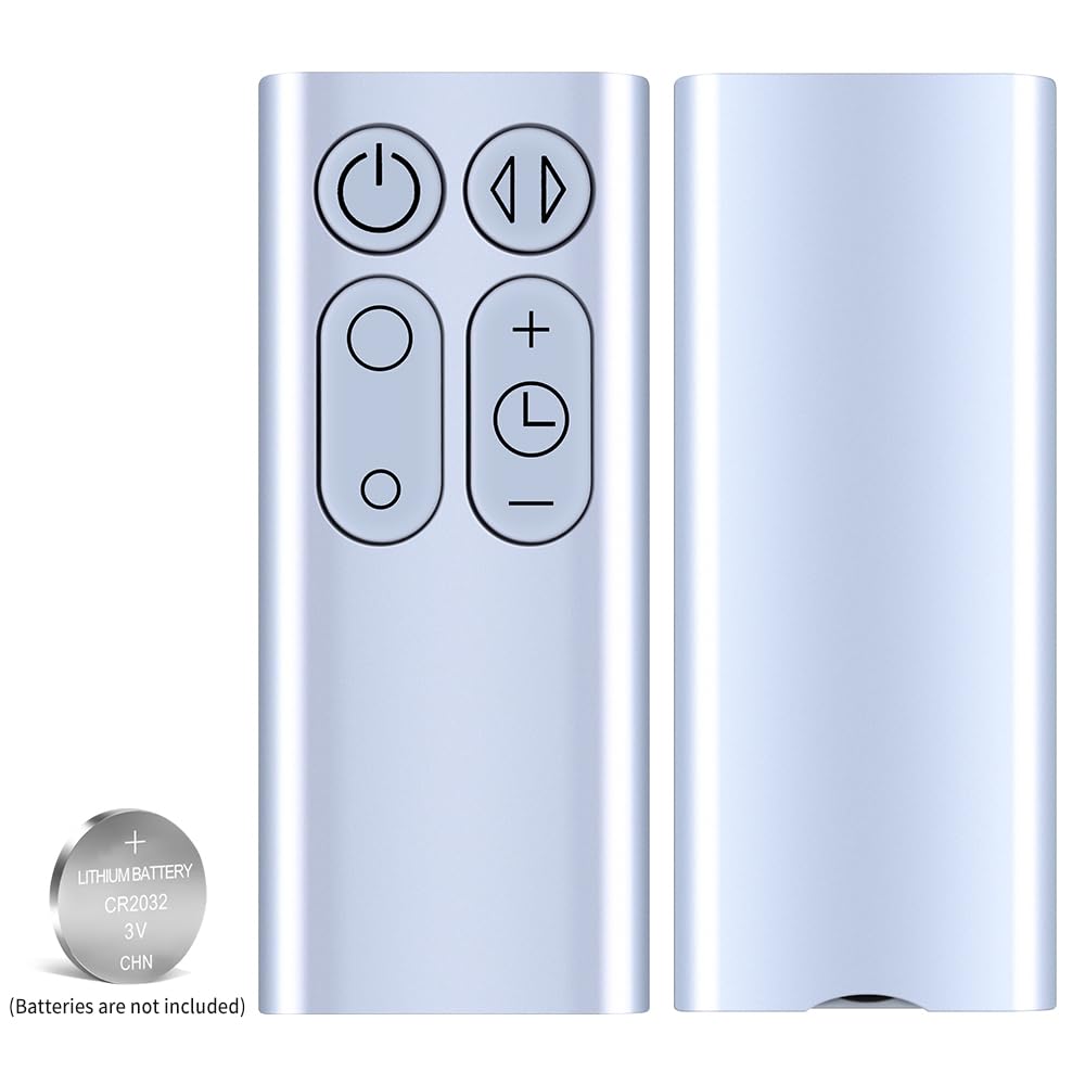 Telecomando di ricambio adatto per Dyson Ventilatore AM11 TP01 TP00, numero di parte 965824-06 965824-07 (argento, non adatto per altri modelli)