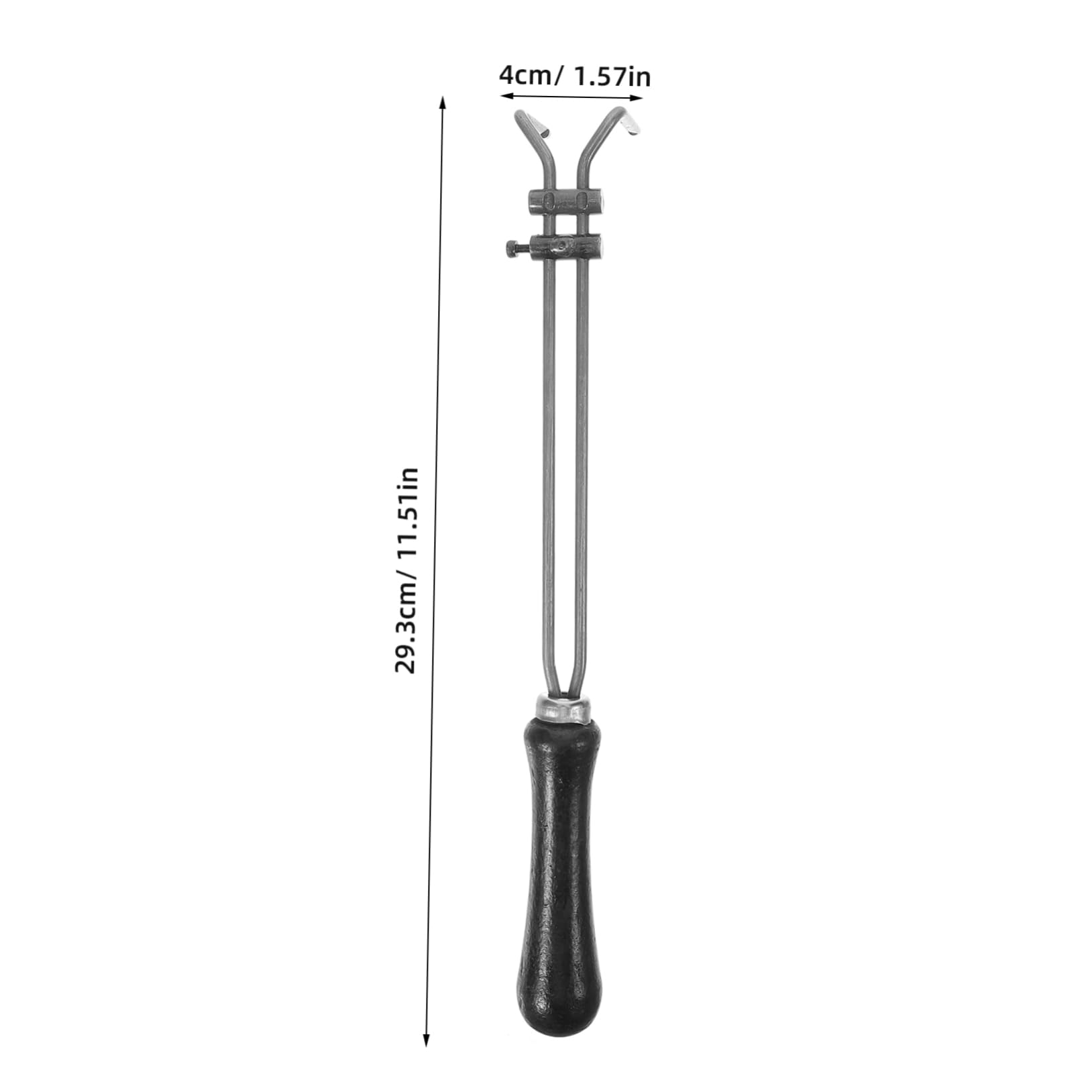 Lurrose 3pezzi Crucible Tong Metal Clamp per Fusione di Metalli Pinze Carbonio per Ottimale Controllo Strumento per Esperimenti Scientifici e Fonderie Resistente e Durevole