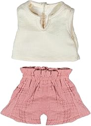 Miniland - Ropa para Muñeca de 38 cm, Accesorio de Ropa para Muñecos, Camiseta y Pantalón para Verano