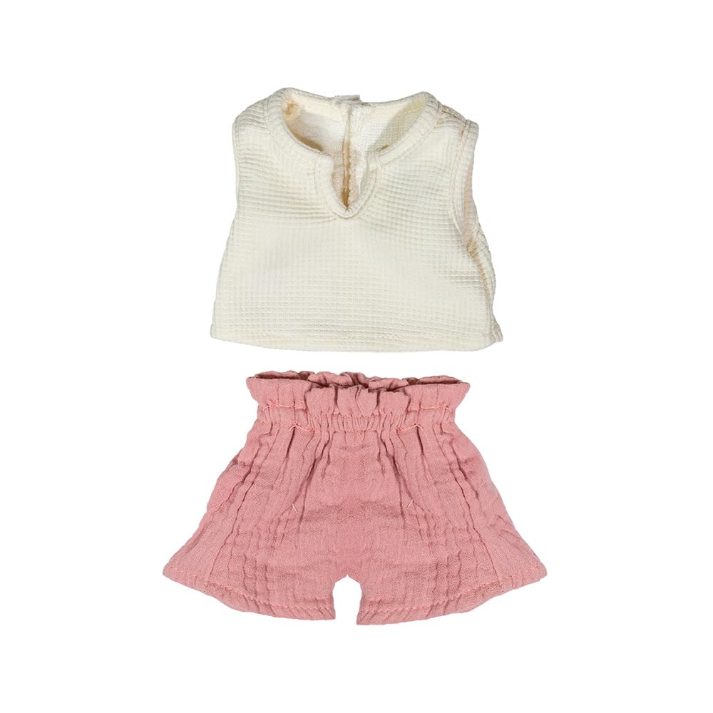 Miniland - Ropa para Muñeca de 38 cm, Accesorio de Ropa para Muñecos, Camiseta y Pantalón para Verano - 1