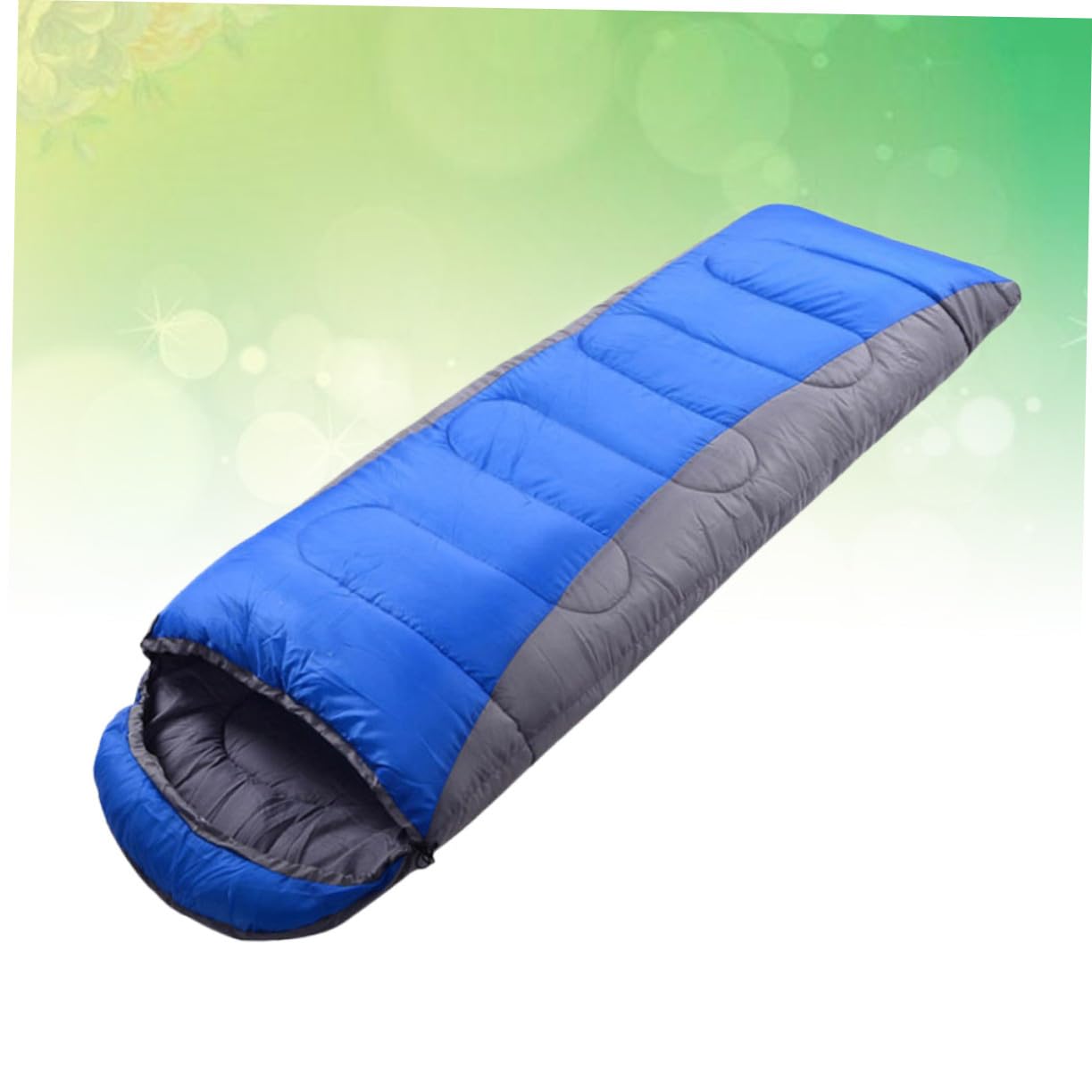 Ambiance Noël de Couchage d'hiver Épais Outdoor Camping Adulte Bleu