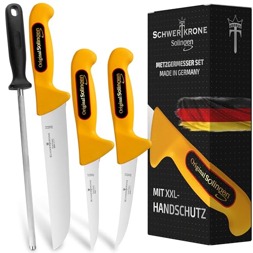Set di Coltelli da Macellaio Sword Crown 4 Pezzi