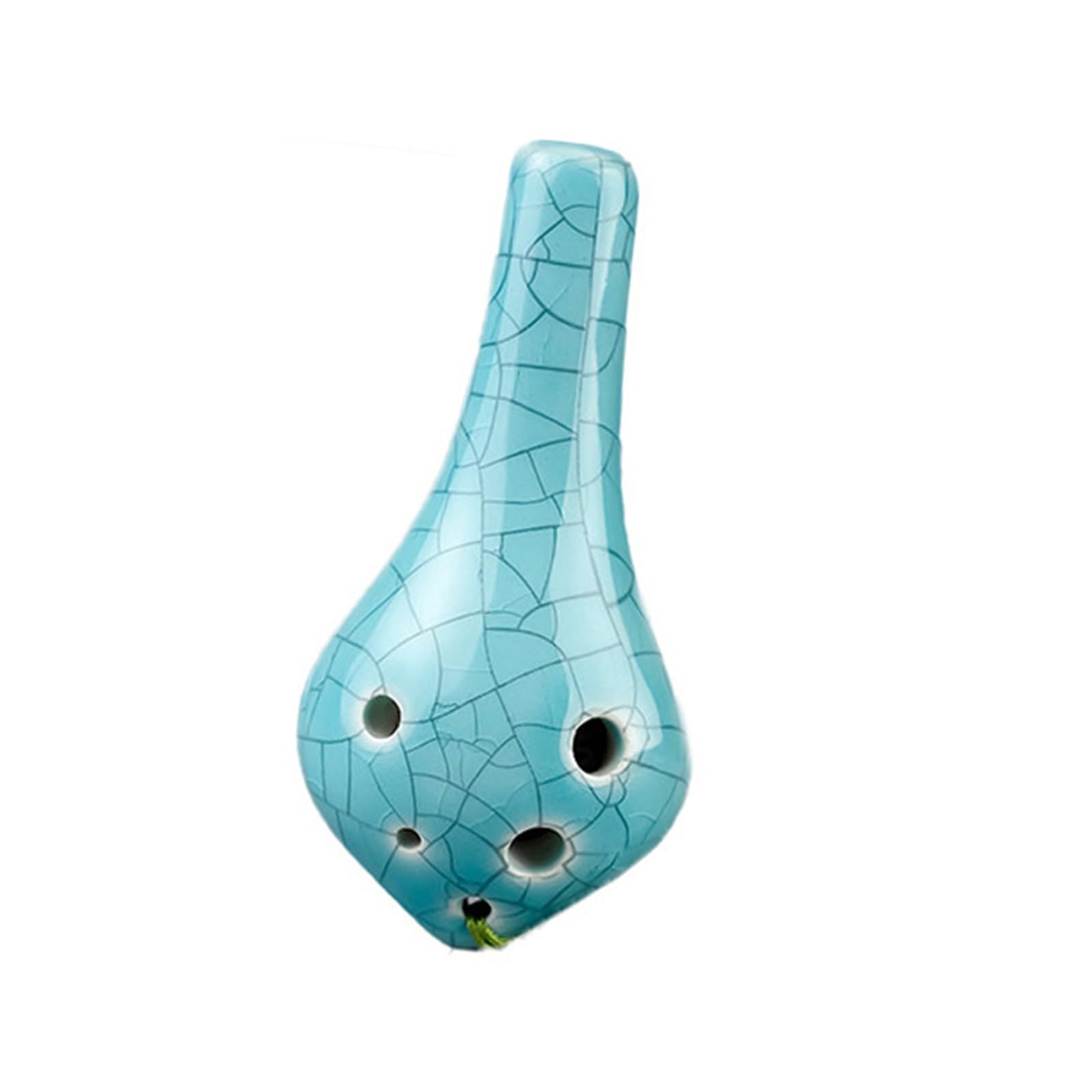 Ocarina Strumento Per Esercitarsi Con Chiave C Alta Per Principianti In Ceramica Bocchino Lungo Per Ocarina A 6 Fori