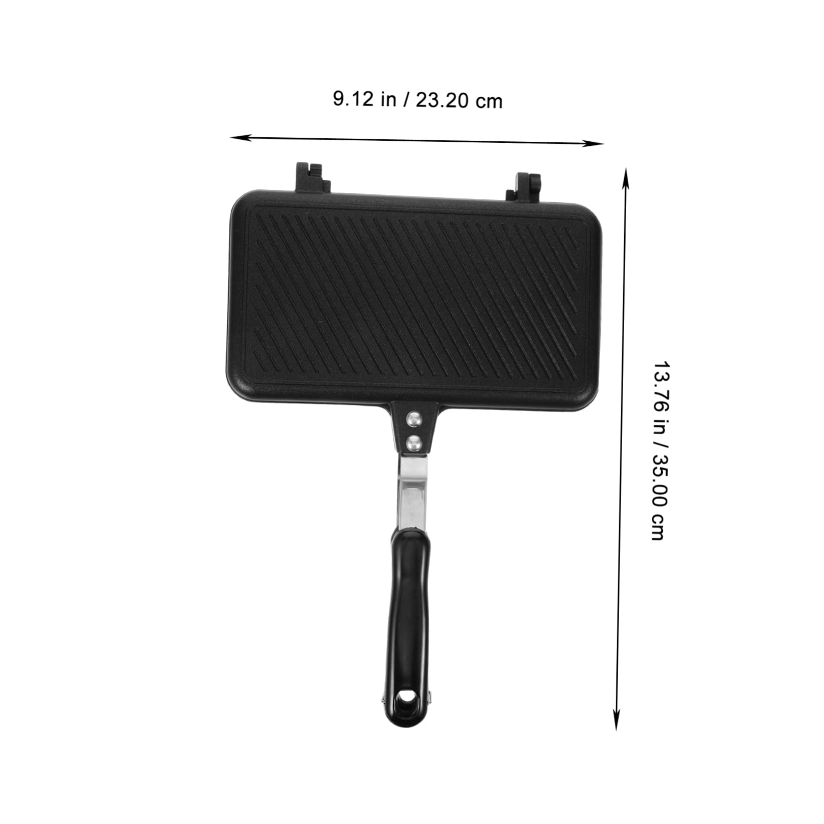 SHOWERORO Non-stick Double-sided Sandwich Maker Versatile Breakfast Cooking Tool for Grilling Sandwiches and Roasting Meat Easy to Clean Kitchen Accessory