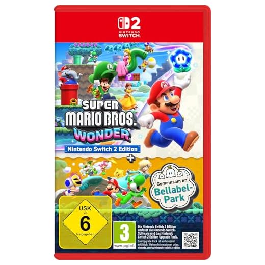 Nintendo Super Mario Bros. Wonder – Nintendo Switch 2 Edition + Gemeinsam im Bellabel-Park